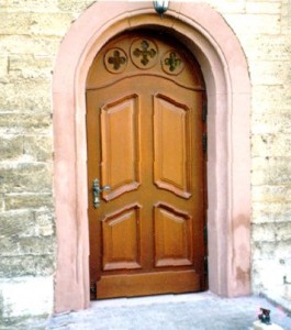 Kirchentür außen